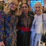 At dinner with Helen Mirren and Marley Shelton