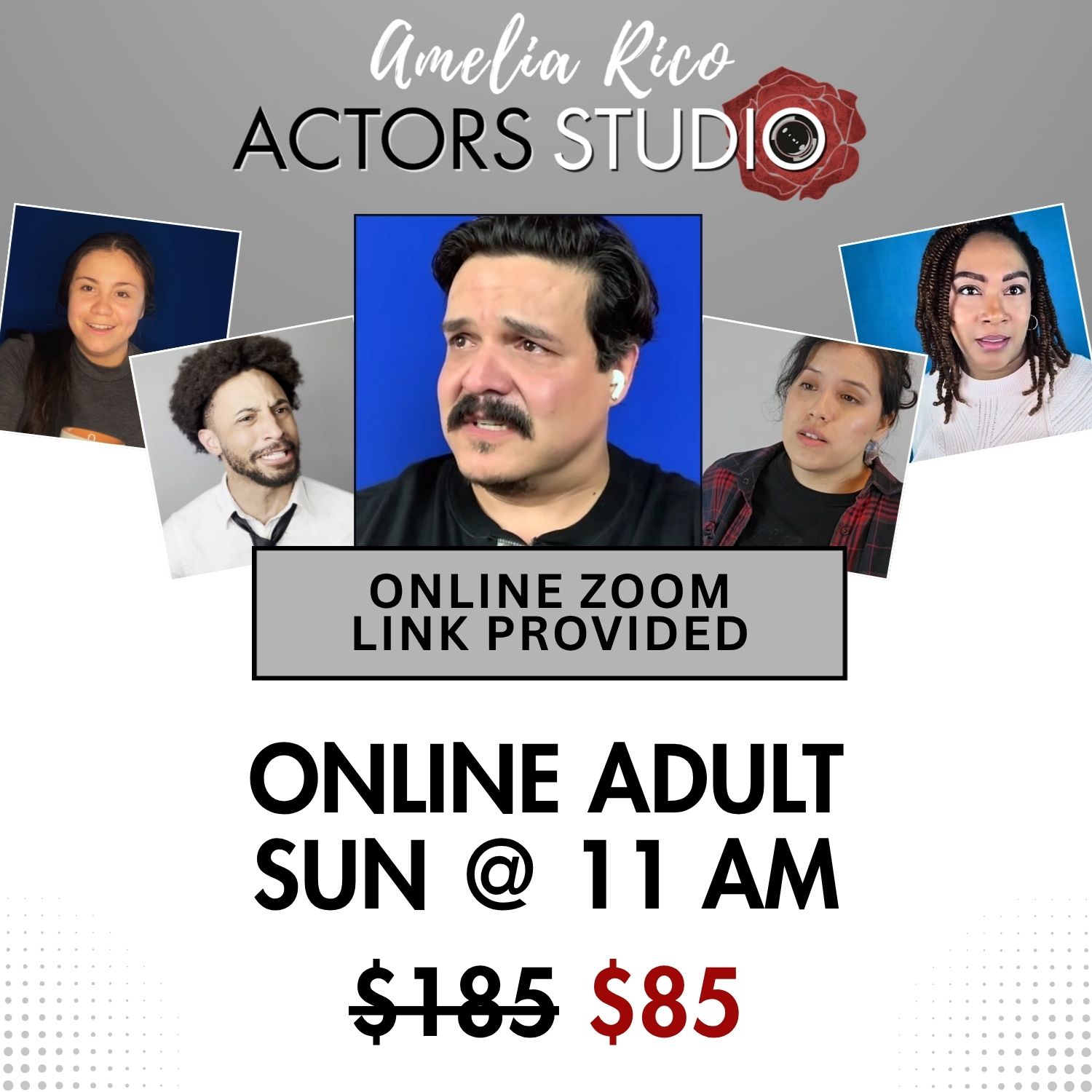 4 Class Credits (Adult | Online | Sun | 11am CST)